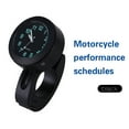 thumbnail image 2 of Relajel Universal Impermable Para Manillar de Motocicleta, Relaj Luminoso, Nueva Motocicleta, Ortografía de Crucero, Personalizado, Negro, Aluminio Billet de Alta, 1, 2 of 7