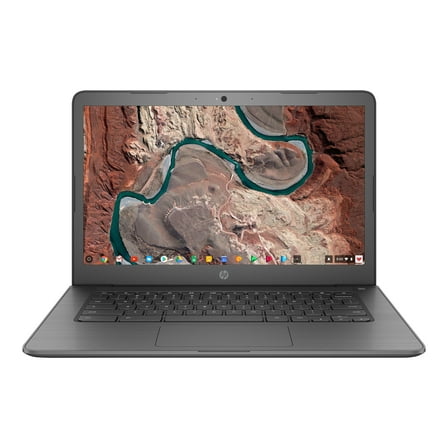 HP 14 Chromebook : Intel Celeron : 4GB Memory : 64GB eMMC : Chalkboard Gray