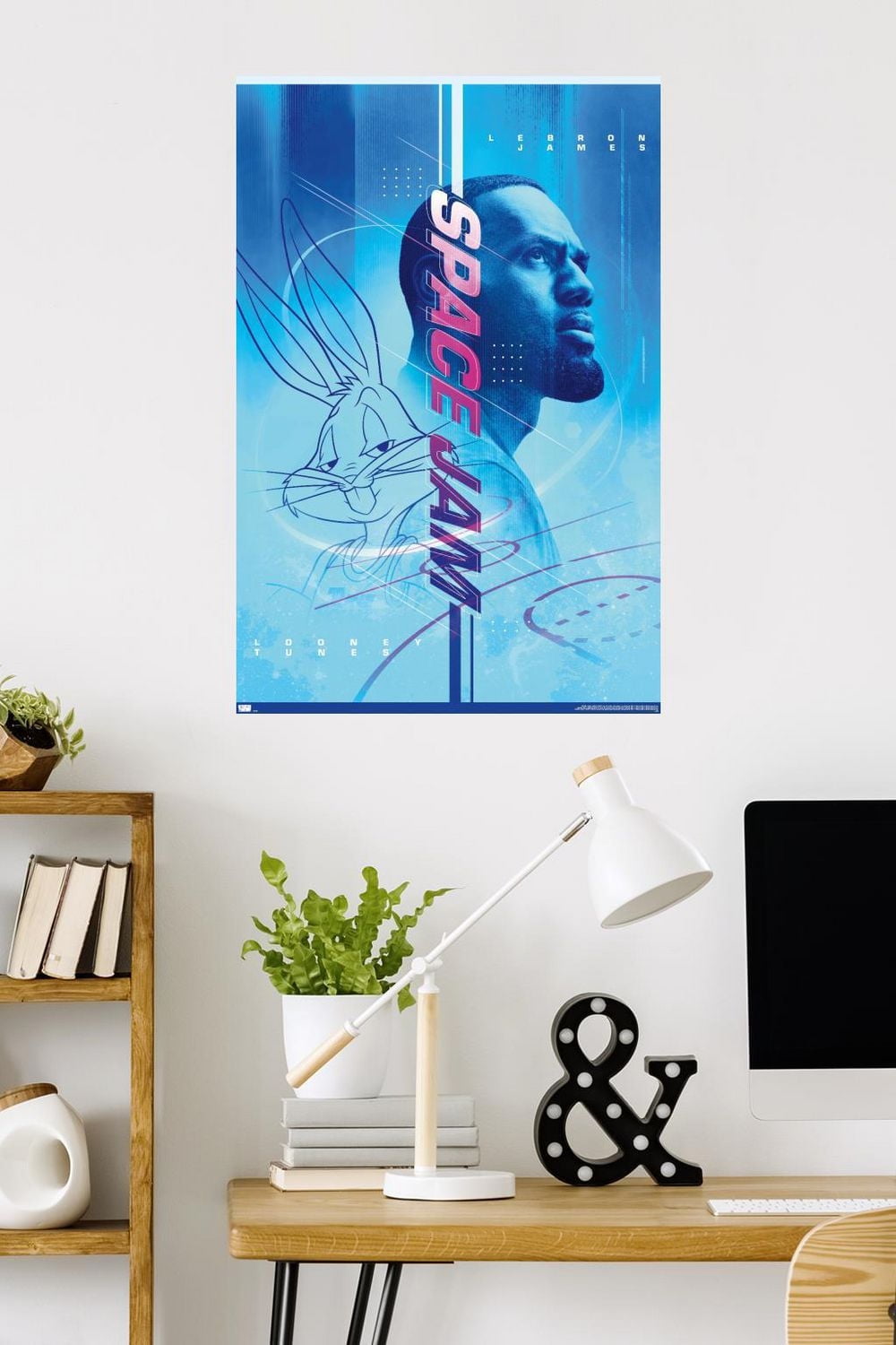 Space Jam: A New Legacy - Teaser Wall Poster, 22.375" x 34"