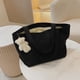 thumbnail image 3 of Bolsa de hombro de pana a la moda para mujer, casuales para mujer, de compras de Color puro Ndcxsfigh Para Estrenar, 3 of 9