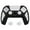 Black White, variant on PlayVital Knight Edition Templeton Gray & Jade Grey Two Tone Anti-Slip Silicone Cover Skin for ps5 Controller, Soft Rubber Case for ps5 Wireless Controller with Thumb Grip Caps
