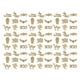 thumbnail image 1 of 90 piezas de rodajas de madera de Halloween para decoraciones de Halloween., 1 of 3
