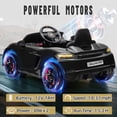 thumbnail image 6 of Porsche 718 Kids Ride On Toy, Electric Car for Toddlers with Remote Control, 4 Wheel Suspension, Bluetooth, Music, LED, Safety Belts, Kids Sports Ride on Car for Toddler 3-6 Yrs Boys Girls Gifts, 6 of 9