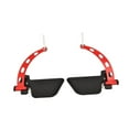 thumbnail image 3 of LAT Pull Down Barra Down Ejercicios múltiples de agarre ergonómico mango pulldown empuje ancho para entrenamiento de fuerza en la construcción del Rojo, 3 of 8