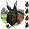 thumbnail image 1 of Máscara antimoscas HORSEHOODIES para burro mini con orejas largas, azul, 1 of 6