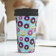 thumbnail image 6 of Daiia Donuts Printed Stainless Steel Tumbler with Lid and Straw, Double Wall Vacuum Insulated Coffee Tumbler Travel Coffee Mug with Leak Proof Lid, 6 of 8