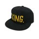 thumbnail image 1 of Gorra de béisbol Trucker de ala plana con bordado «KING»., 1 of 2