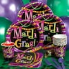 Mardi Gras Beads Basic Party Pack for 8