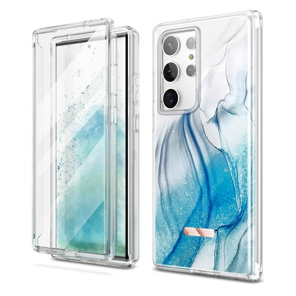 Suritch for Samsung Galaxy S23 Ultra Case Full Protection Shockproof Rugged Bumper Phone Cover