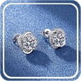 thumbnail image 2 of SEPARQI Earrings for Women Hypoallergenic Studs Earrings Birthday Anniversaries Jewelry Gifts for Her, 2 of 9