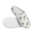 thumbnail image 3 of Fotbe Cartoon Koala Pattern Women's Fuzzy Curly Fur Memory Foam Loafer Slippers Indoor Outdoor Slippers Winter Home Shoes-37/38, 3 of 7