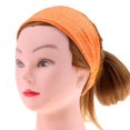 thumbnail image 3 of Unisex Deporte Diadema Yoga/Ciclismo/Correr/Fitness Ejercicio Hairband Elástico naranja Cola Venda del deporte del yoga, 3 of 6