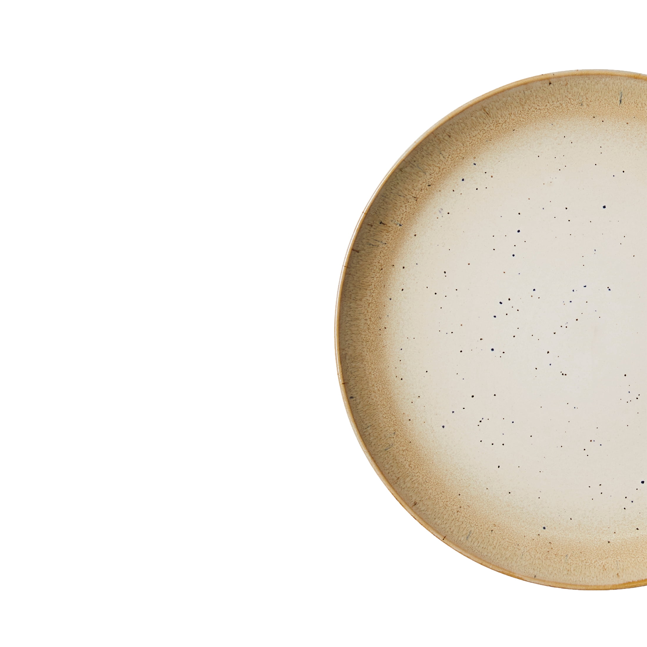 Better Homes & Gardens Sorrell Beige Reactive Stoneware Salad Plate Round 8"D