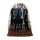 thumbnail image 1 of FALL OUT BOY (2) Bolsa de regalo con cierre de cinta navideño para decoración de Navidad, 20 cm × 31 cm., 1 of 6
