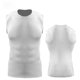 thumbnail image 1 of Camiseta deportiva sin mangas con cuello redondo para hombre, color liso, sin mangas, con cuello redondo, para fitness, capa base, 1 of 6