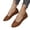 Brown, variant on YOUYEDIAN Loafers for Women Pointed Toe Slip On Comfy Fashion Low Heel Versatile Flats Casual Outdoor Walking Shoes