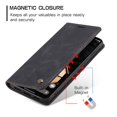 thumbnail image 5 of CaseMe Leather for Google Pixel 10A Case, Flip Wallet Leather Case with Card Holder Magnetic Closure Shockproof Kickstand Protective Phone Cases Cover,Black,For Google Pixel 10A, 5 of 11
