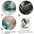 thumbnail image 3 of Designart Usa Hockey Player In Action IV Canvas Wall Art, 3 of 5