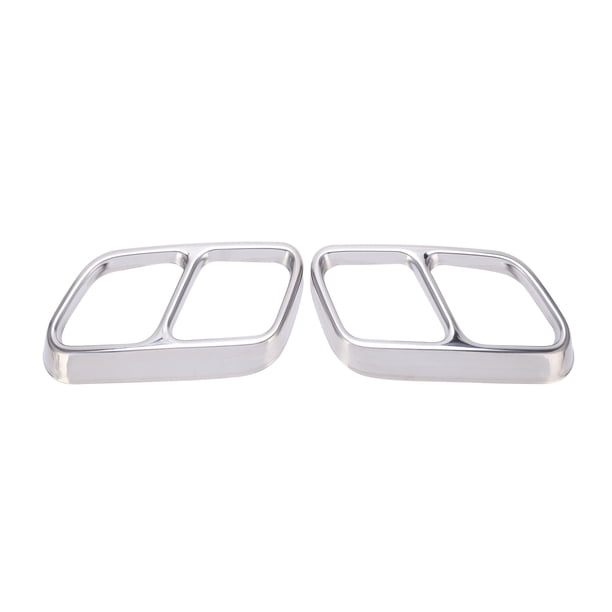 Reemplazo de acero inoxidable para punta de escape cuádruple de coche para MercedesBenz CLS W218 2012-2017 (cromado) Jadeshay A