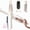 White, variant on HUAKEYOU Auto Rotating 2-in-1 Hair Curling Iron 28mm Off White, 3 Temp Settings, 60-Min Auto Shut Off, Anti-Scald Ionic Styler