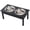 Black 607, variant on Elevated Breathable Dog Bed for Indoor Outdoor Use - 48x36 Inch Raised Pet Cot with Carry Bag, Red Metal Frame for Travel Camping
