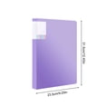 thumbnail image 4 of A4 Double Strong Clips File Folder Report Cover, Punchless Binder, Clamp Binder Without Rings Office Project Folder, Documents File Folder, for Letter Size or A4 Size, 4 of 5