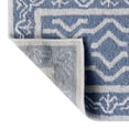 thumbnail image 6 of Better Homes & Gardens Dagali Oushak Bath 2 Piece Bath Rug Set, Blue Silver & Arctic White, 17" x 24" & 20" x 30", 6 of 7