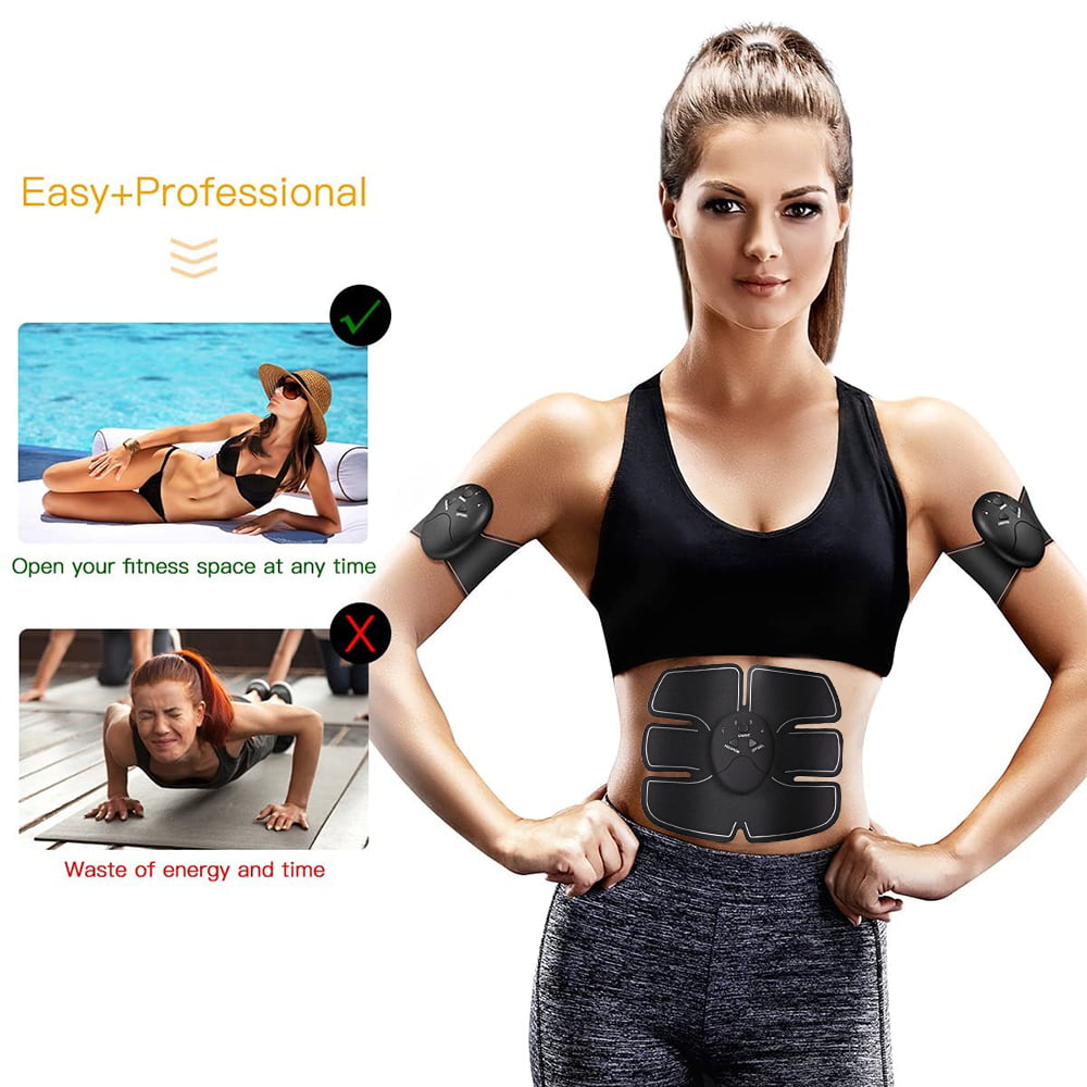 Electroestimulador Muscular Abdominal Smart Fitness Six Pack TODO FIT