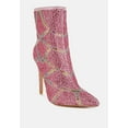 thumbnail image 2 of High Roller Rhinestones Embellished Stiletto Boots, 2 of 10