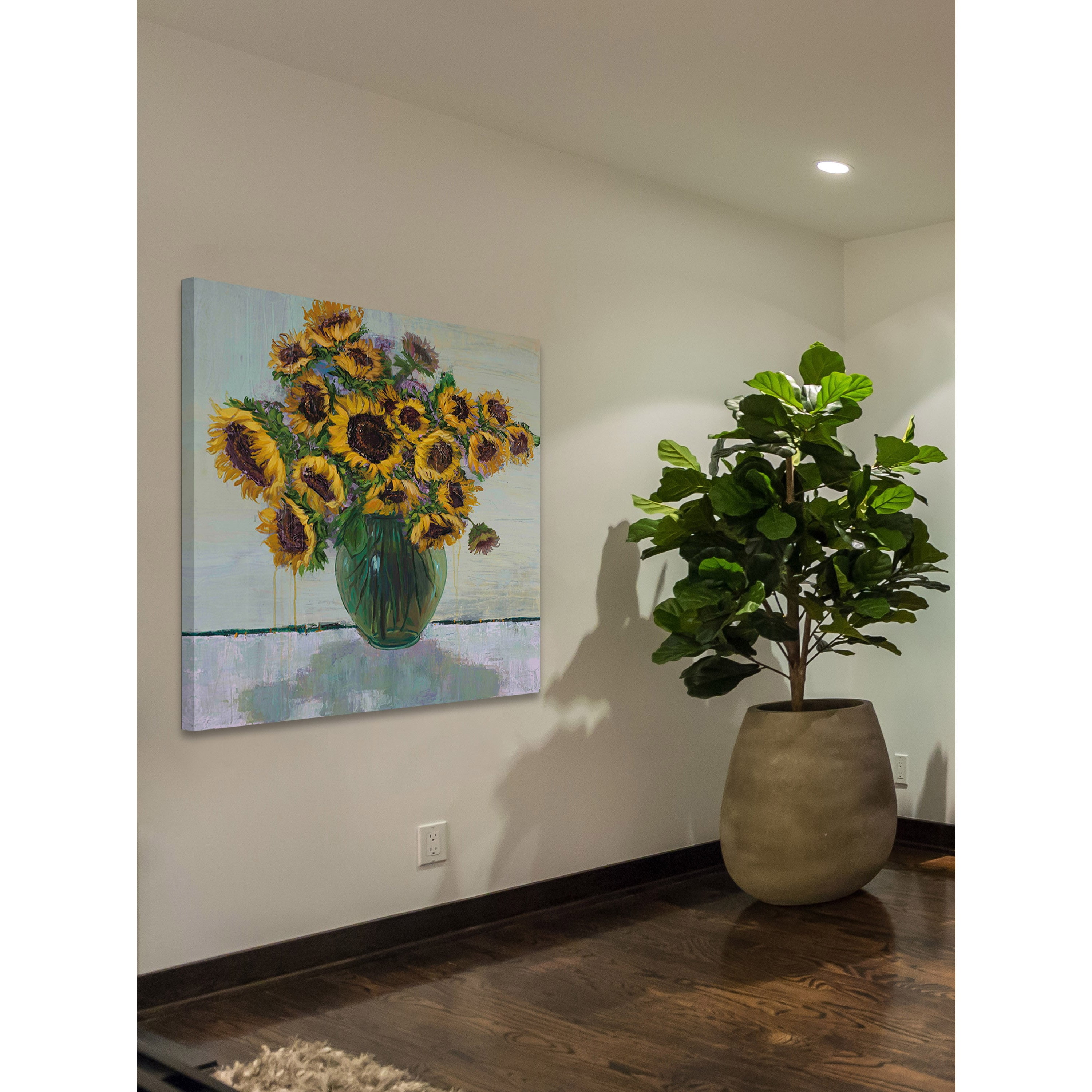 Marmont Hill "Chroma Moments I" by Julie Joy Painting Print on Wrapped Canvas