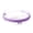 Purple, variant on Purple Zipper Round Hard Shell Travel Storage Bag Waterproof Portable Organizer For Cosmetics Toiletries Toys Home