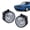 Smoky, variant on PIT66 Fog Lights Assembly Fit for 2006-2009 Dodge Charger /2008-2010 Dodge Challenger with Bulbs Bumper Driving Fog Lamps Clear Lens