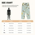 thumbnail image 3 of Rateoe Bees Pattern Women’s Ultra-Soft Comfy Pajama Lounge Pants Sleepwear,Comfortable Lounge Wear,lightweight Pajamas, Casual Home Wear-Large, 3 of 6