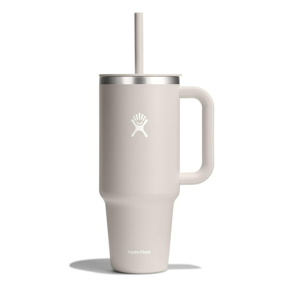 Vaso Hydro Flask Travel 1.2 L con asa, tapa y pajita