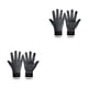 thumbnail image 2 of Soidarity 1 par de guantes antideslizantes portátiles a prueba de viento guantes impermeables bicicletas accesorios de ciclismo al aire libre Gris METRO 2piezas, 2 of 6