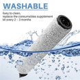 thumbnail image 1 of 2 Pack Replacement Brush Roller for Tineco IFloor 3/ Floor One S3 Wet Dry Cordless Vacuum Cleaner Ac, 1 of 5