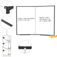 thumbnail image 4 of Magnetic Dry Erase White Board 48x36 Inch, 4x3 WhiteBoard Foldable Aluminum Frame Wall Mounted Dry Erase Board for School Office and Home, 4 of 6