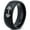 Black Dome Polish Tungsten, variant on Tungsten Weightlifting Barbell Weight Band Ring 8mm Men Women Comfort Fit Black Beveled Edge Polished
