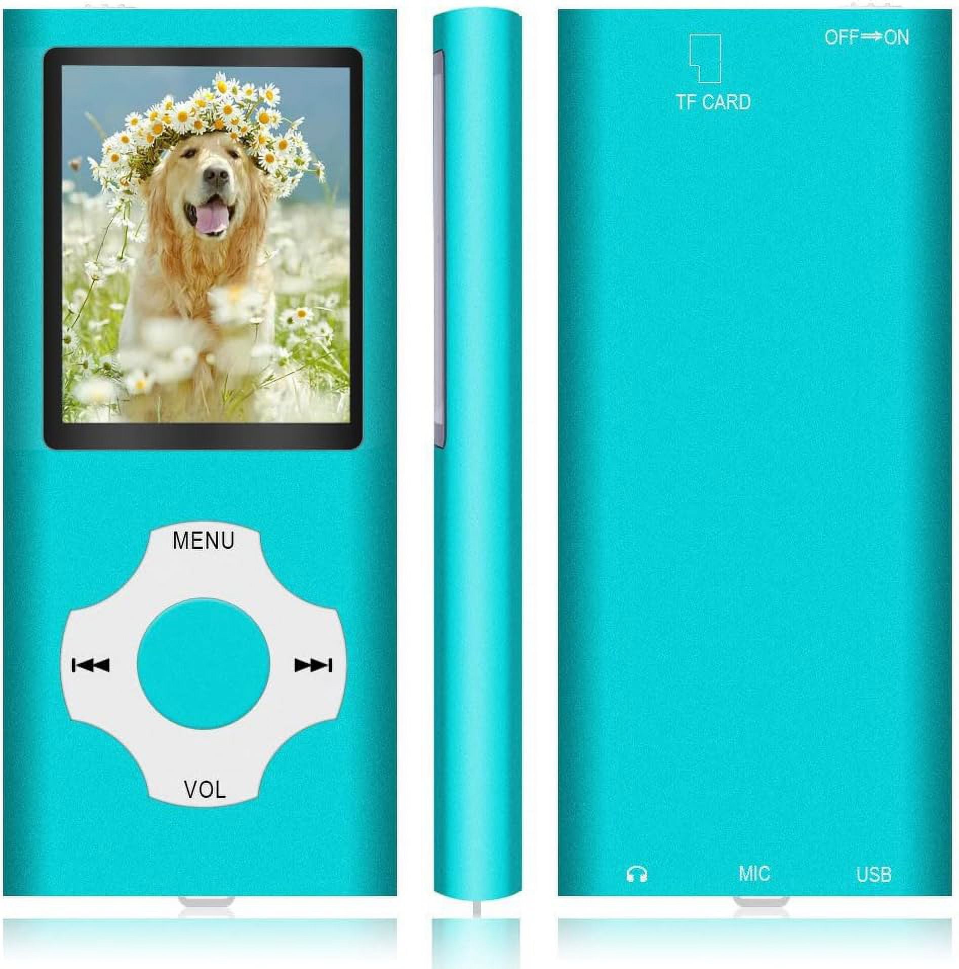 MP3 Player Music Player with 32GB Memory SD Card Slim Classic Digital LCD 1.82'' Screen Mini USB Port with FM Radio, Voice Record
