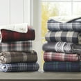 thumbnail image 6 of Woolrich Brewster Softspun Down Alternative Filled Throw, 50x70", Blue, 6 of 8