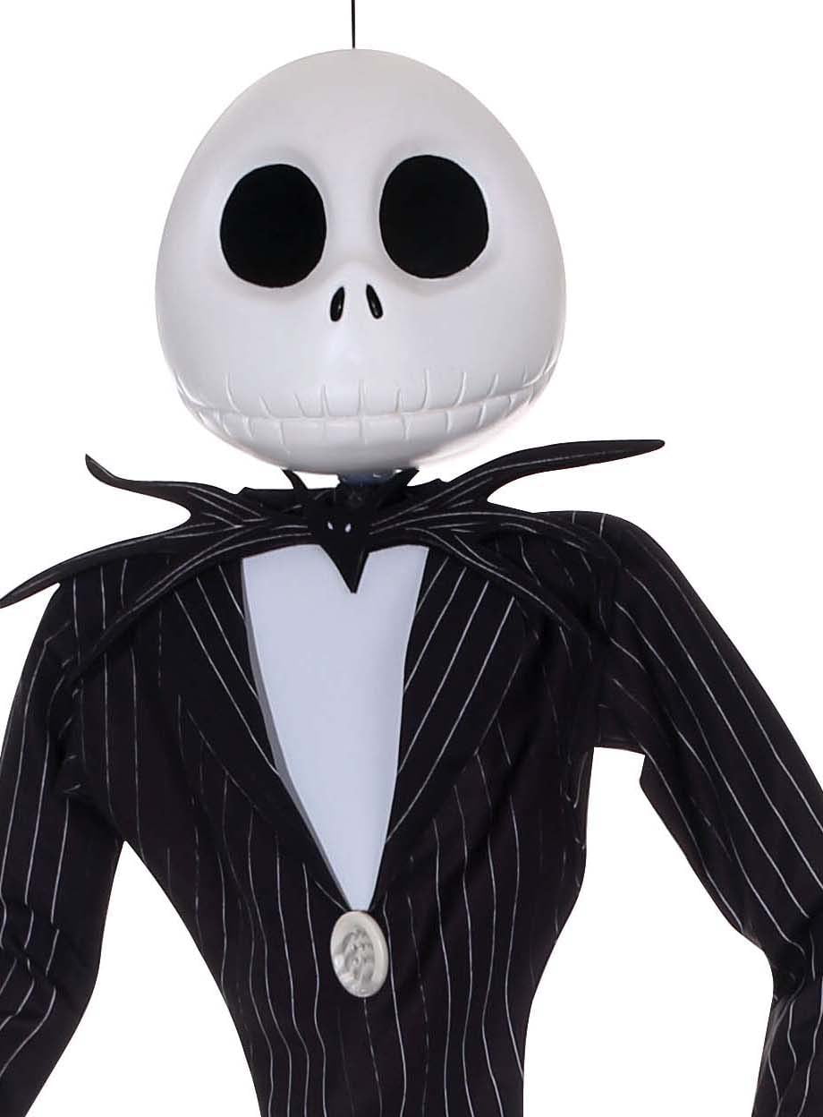 Disney 10.63-in Musical Animatronic The Nightmare Before Christmas Jack  Skellington Doll Tabletop Decoration in the Halloween Decor department at