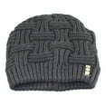 thumbnail image 1 of Men\‘s Fashion Winter Beanies Bonnet Knitted Hat Soft Solid Braid Warm Cap, 1 of 9