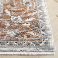 thumbnail image 5 of Safavieh Heirloom Alice Oriental Polyester Area Rug, Ivory Gray/Rust, 5'3" x 7'6", 5 of 12