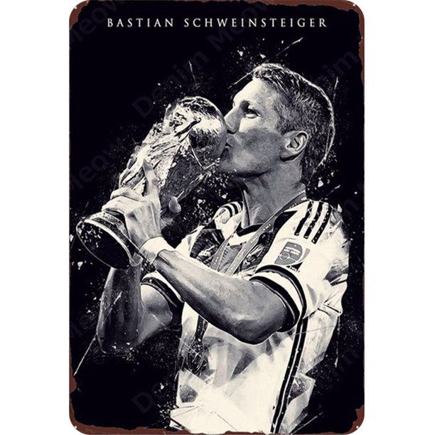 Placa Metal Vintage Bastian Swanstein Pintura Hierro Rectangular 30x40cm