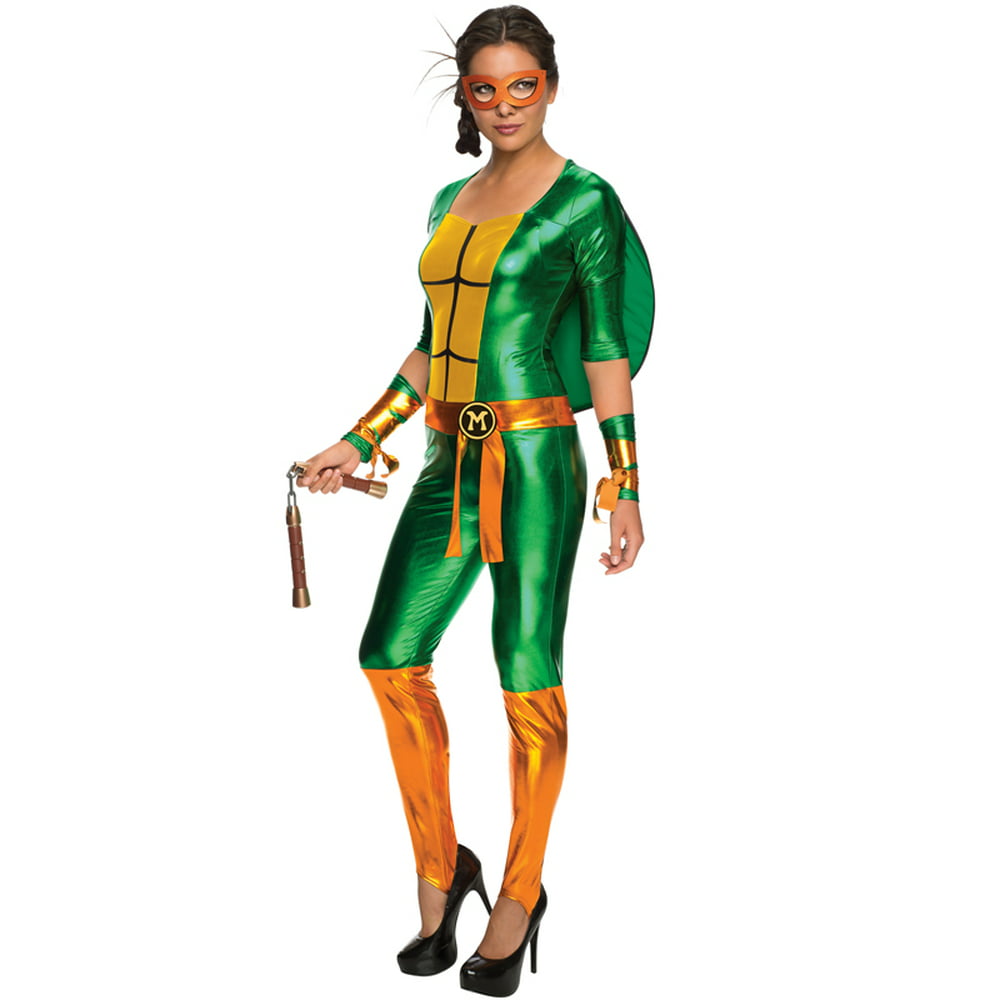 Michelangelo Bodysuit Adult Costume - Walmart.com - Walmart.com