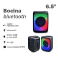 thumbnail image 2 of Bocina Bluetooth Portátil de 6" AEK Cyber  S-10608, 2 of 2
