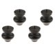 thumbnail image 1 of Patas Cónicas De Madera Maciza Para Sofá / Sillón / Sil, Pies De Zócalo Para Muebles 4x3 Pulgadas, Juego De 4 Negro Baoblaze Pata de sofá de madera maciza, 1 of 8