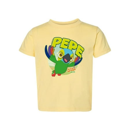 

My Parrot Pepe T-Shirt Toddler -The Children s Kingdom Designs 4 Toddler