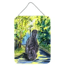 Afghan Hound Aluminium Metal Wall or Door Hanging Prints