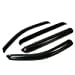 thumbnail image 3 of DNA MOTORING WVS-152 Dark Smoke Vent Window Visor Deflector Rain/Sun Guard, 4 Piece, 3 of 10